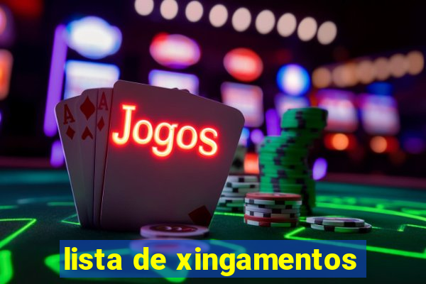 lista de xingamentos